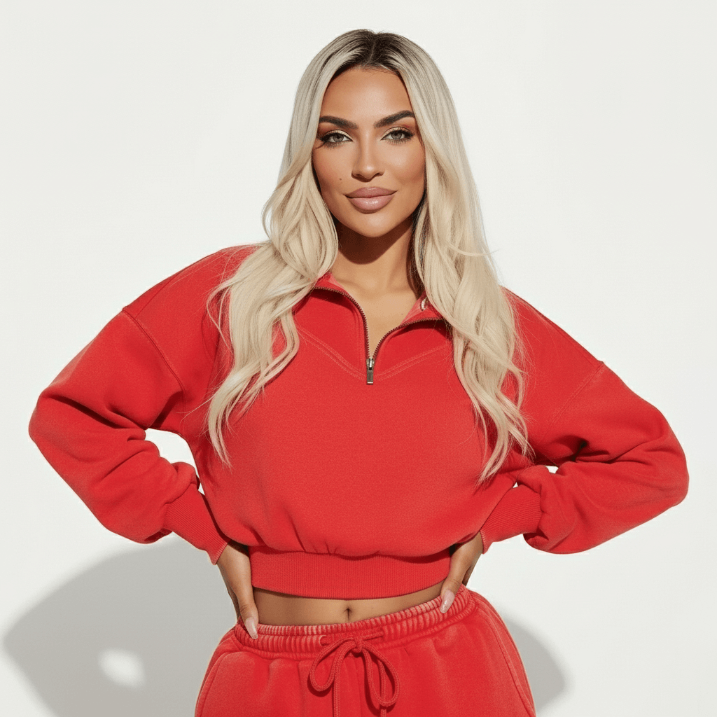 She's Cherry Sweat Set