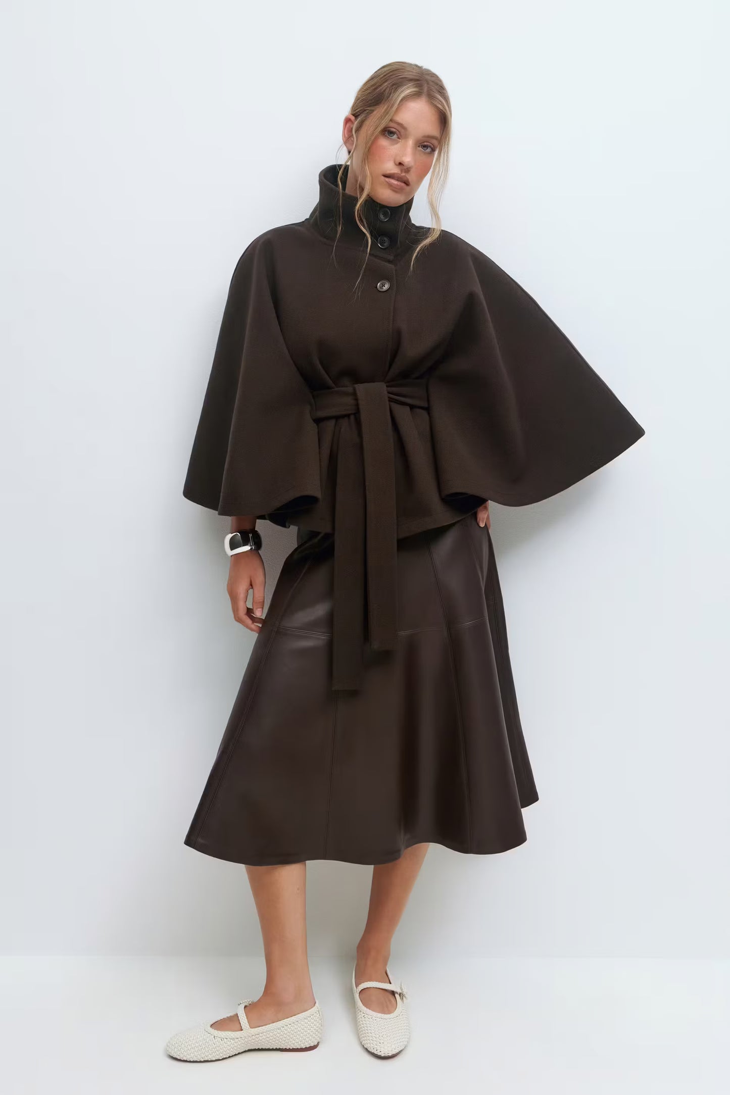 Belt Cape Coat