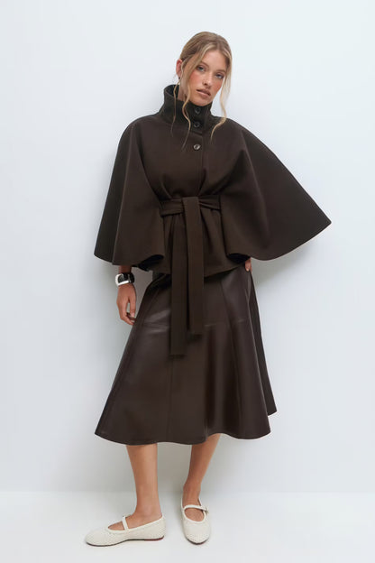 Belt Cape Coat