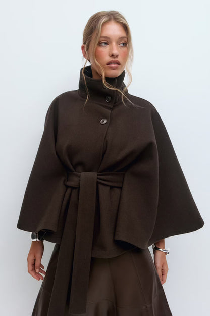 Belt Cape Coat