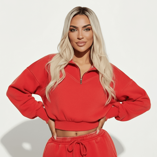 She's Cherry Sweat Set